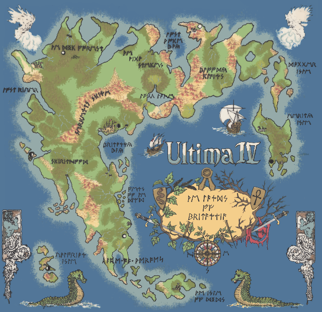 Quest of the Avatar Map