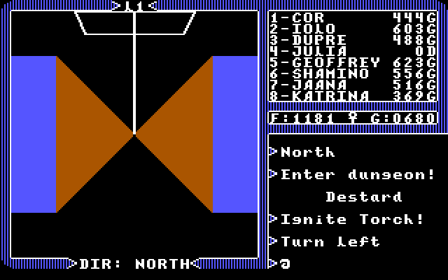 Apple ][ Mode - Dungeons